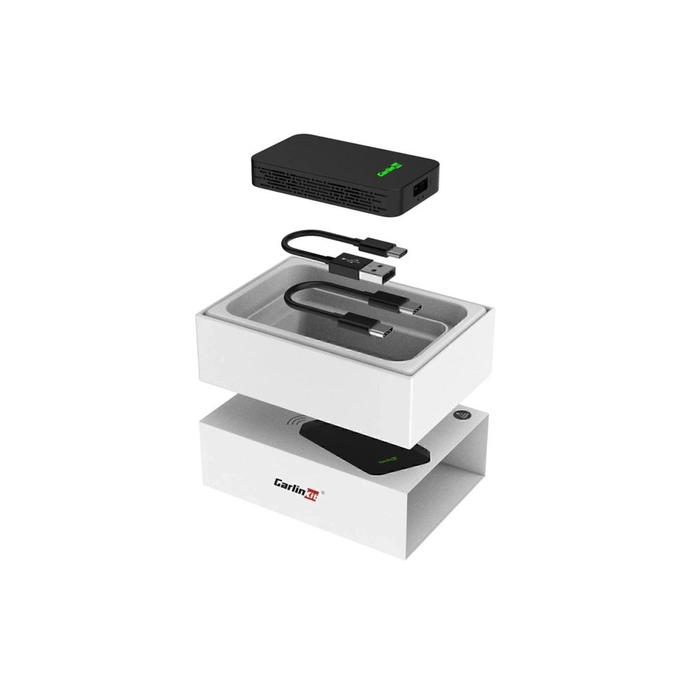 Carlinkit 5.0 2air 2 In 1 Android Auto & Apple Carplay 2026 En Güncel Versiyon Kablosuz Wireless Adaptör (CARLINKIT5.0) – 7